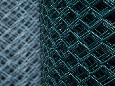 Galvanised mesh