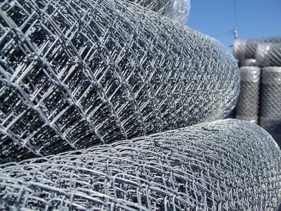 Galvanised mesh