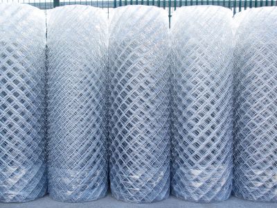 Galvanised mesh