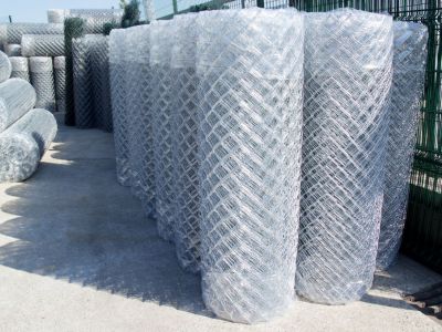 Galvanised mesh